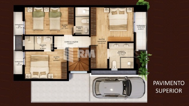 Casa de Condomínio, 4 quartos - Foto 12