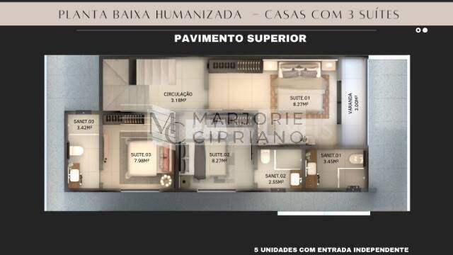 Casa, 3 quartos, 105 m² - Foto 4