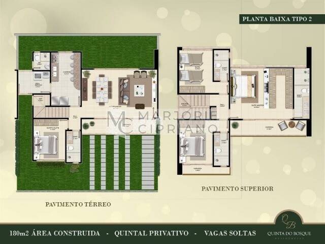 Casa de Condomínio, 4 quartos - Foto 2