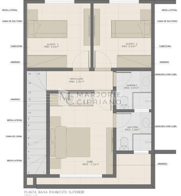 Casa de Condomínio, 3 quartos - Foto 10