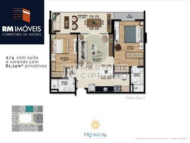 Apartamento, 1 quarto, 46 m² - Foto 11
